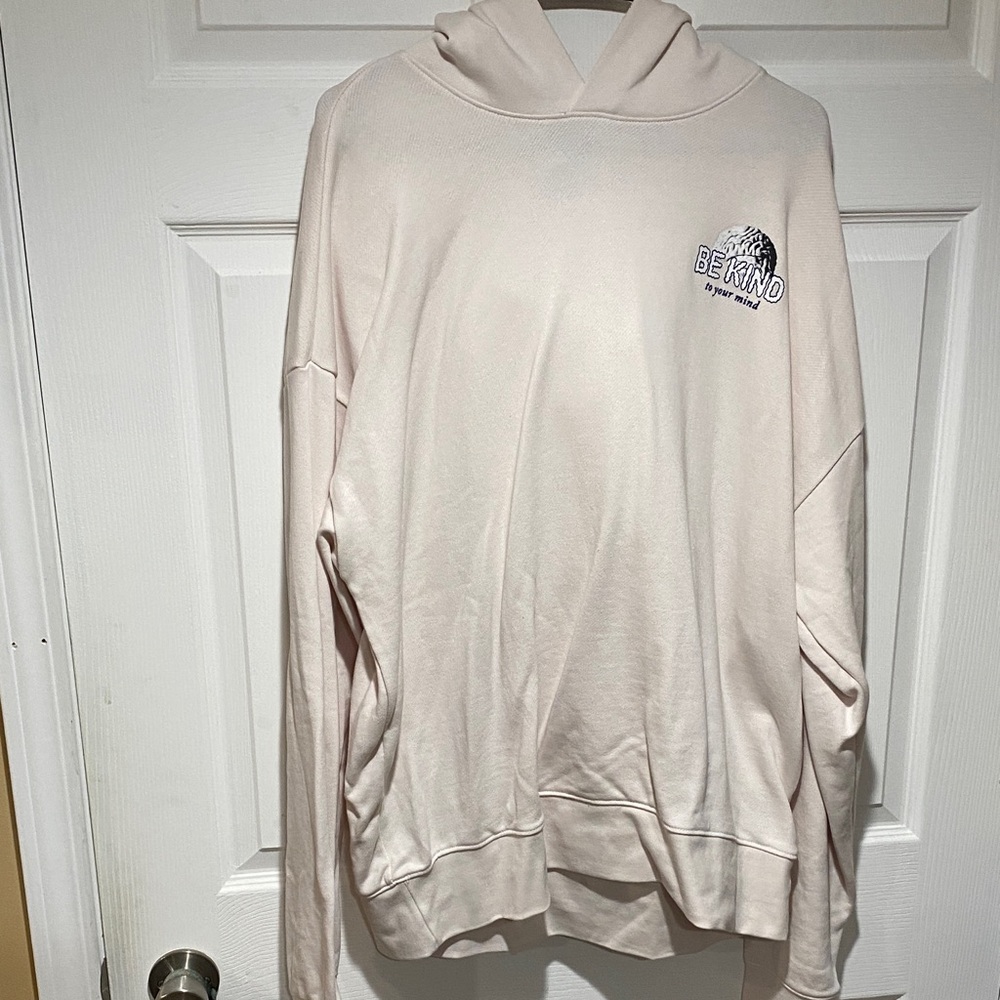 H&M Light Pink Hoodie